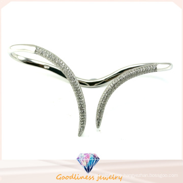 Guangzhou China Wholesale joyas de moda brazalete nuevo diseño 925 joyas de plata brazalete G41257